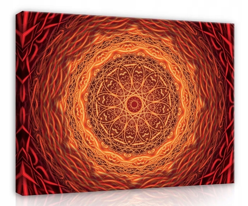 Obraz 100x75 Mandala energie vzor záře plamen meditace harmonie vesmír