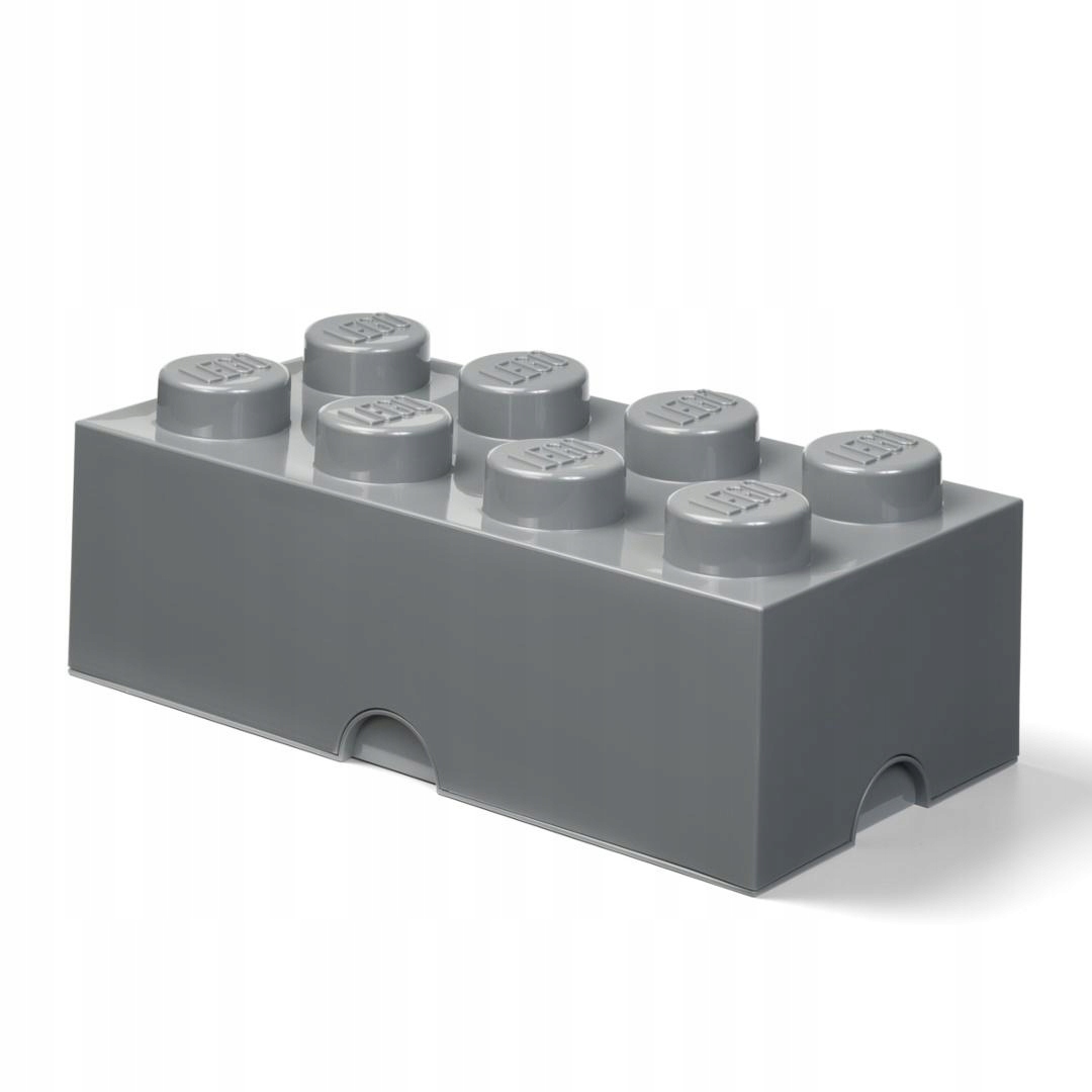 Lego (r) kontejner kostka osmička šedá Nhg