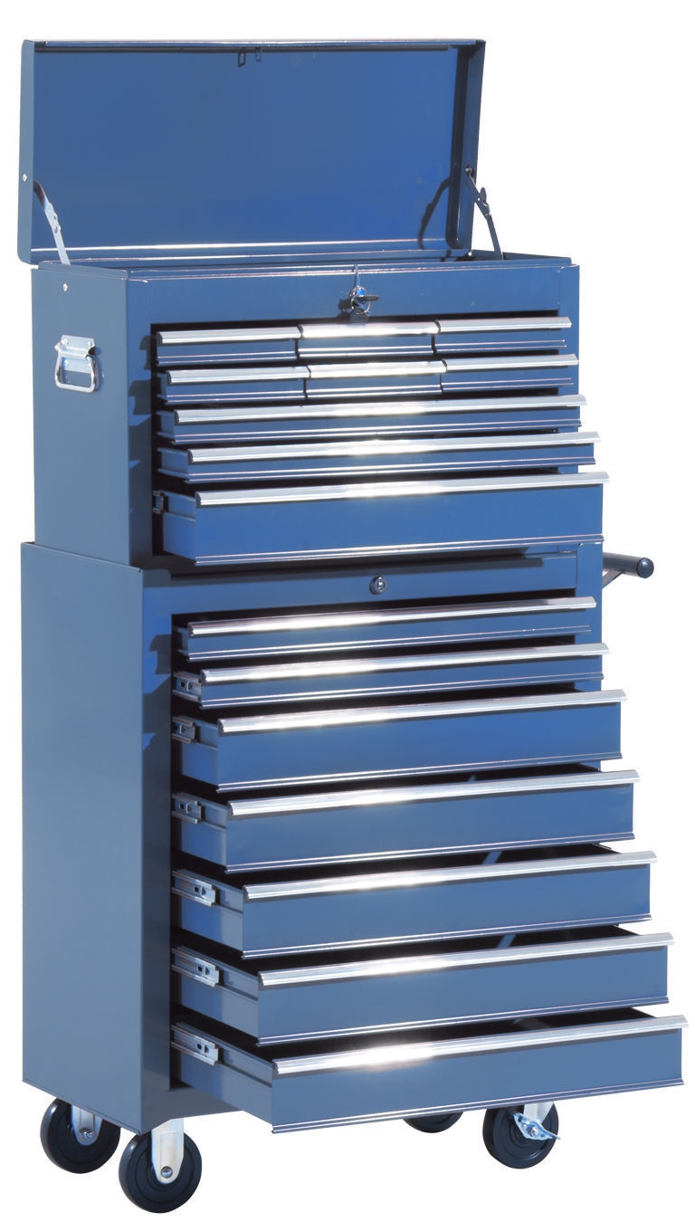 Nástrojová skříň Dílenský vozík 16 zásuvek