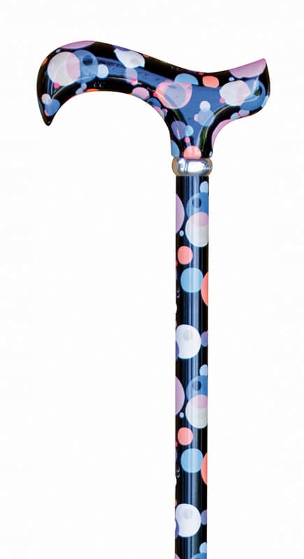 Laska regulowana derby ze wzorem modernistyczny kosmos