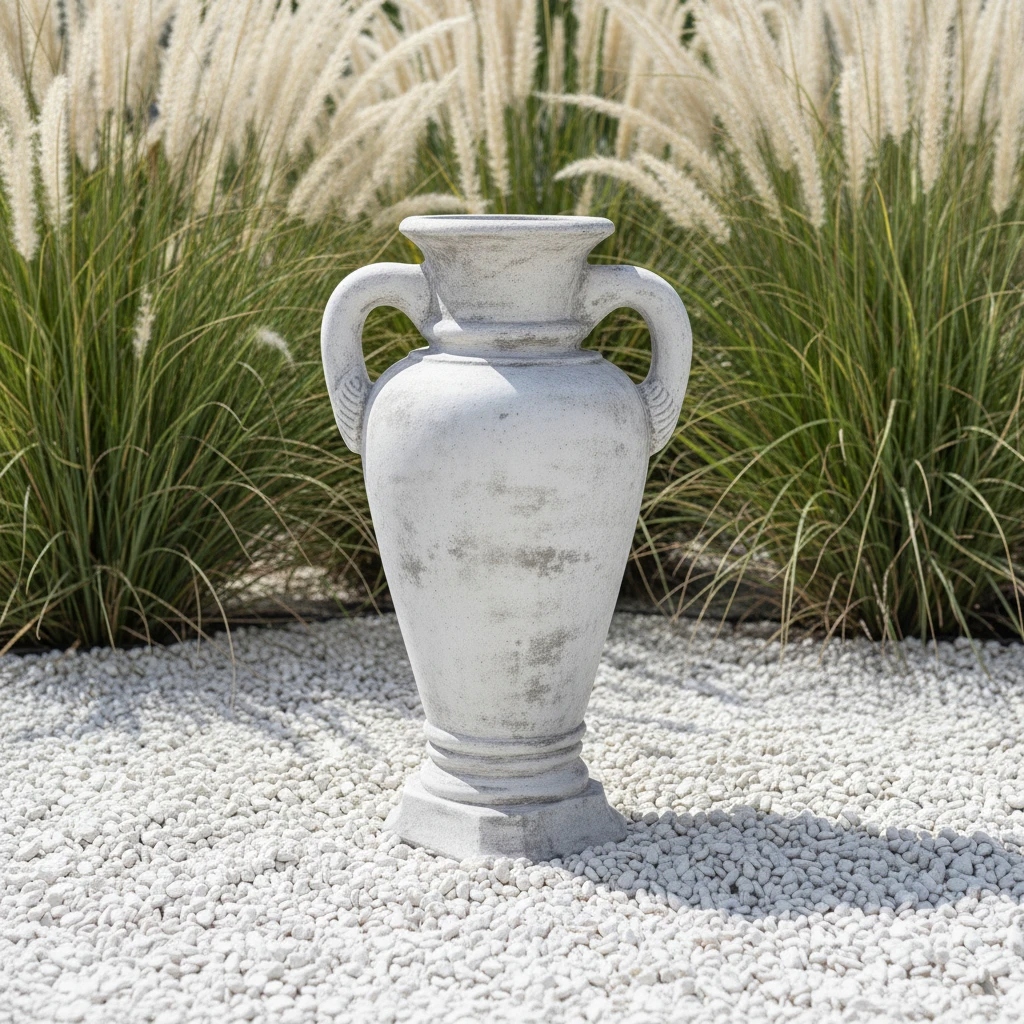 Zahradní figurka Květináč Amfora stojící H: 90 cm betonová