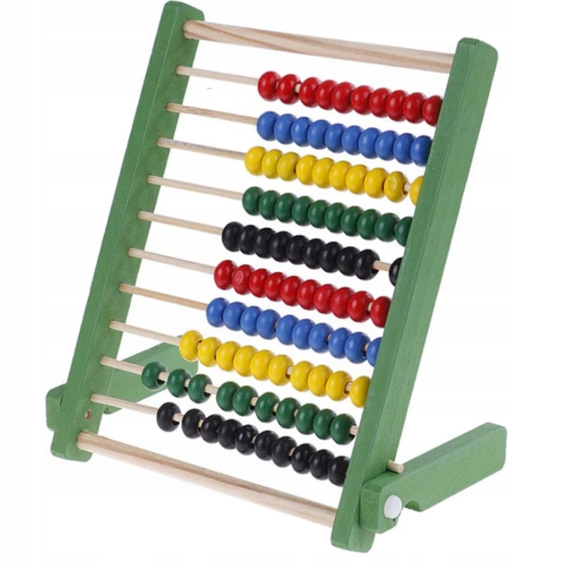 LICZYDŁO DREWNIANE SZKOLNE 10-RZĘDOWE KOLOROWE Kod producenta 130-02795