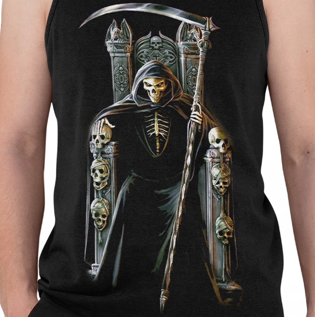 TANK TOP HORROR/ROCK KOSA I CZACHA Marka inna