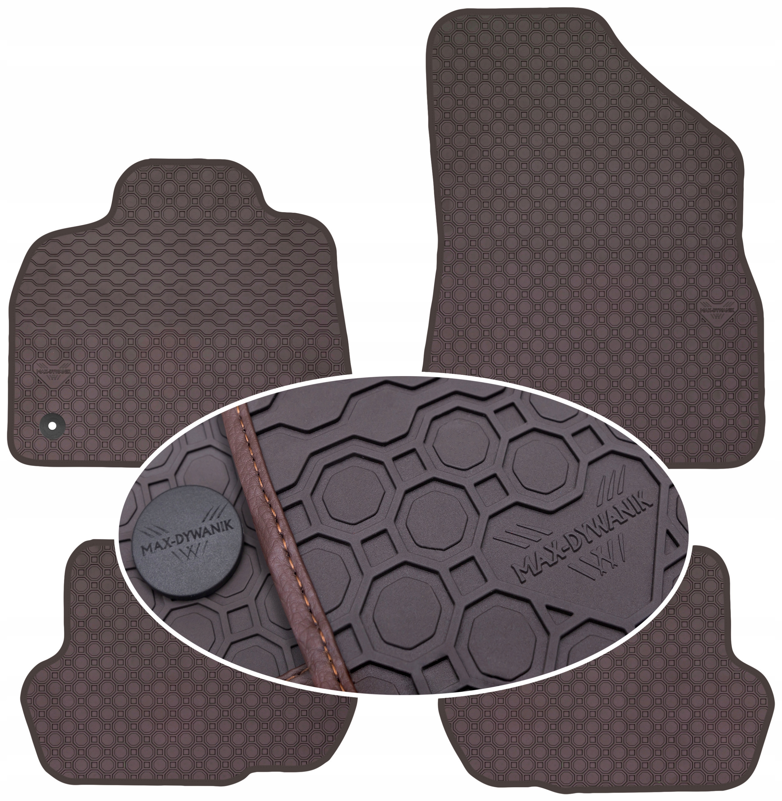 Citroen DS5 2011-2015 Koberce Hnedé