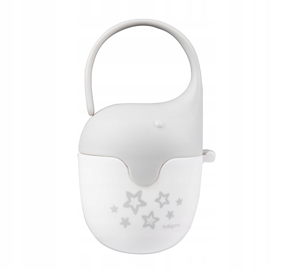 POJEMNIK DO SMOCZKOW SLONIK BABYONO Kolor szary