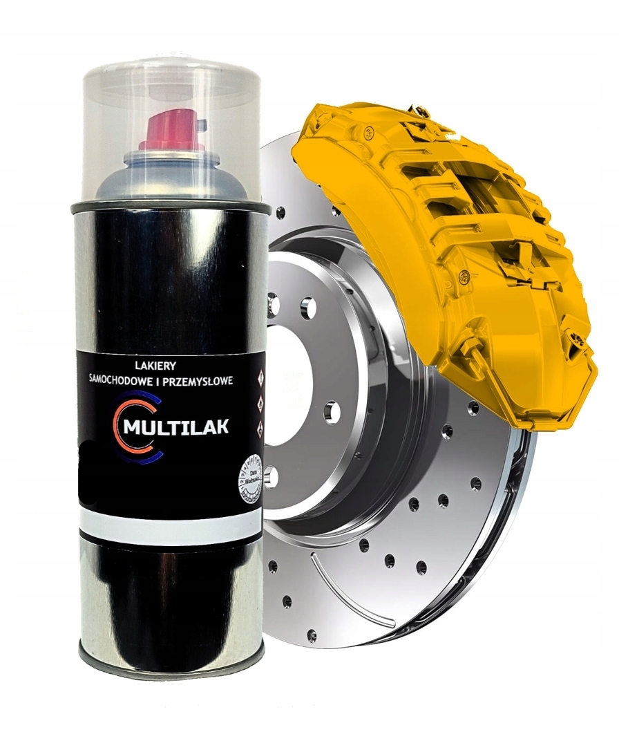 Farba w Sprayu do zacisków hamulcowych Ral 1028 Połysk