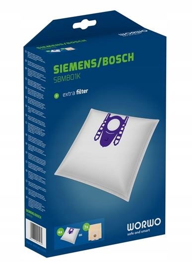 24x WORKI DO ODKURZACZA BOSCH SIEMENS TYP G H GL30 SBMB01K EAN (GTIN) 5904054529966