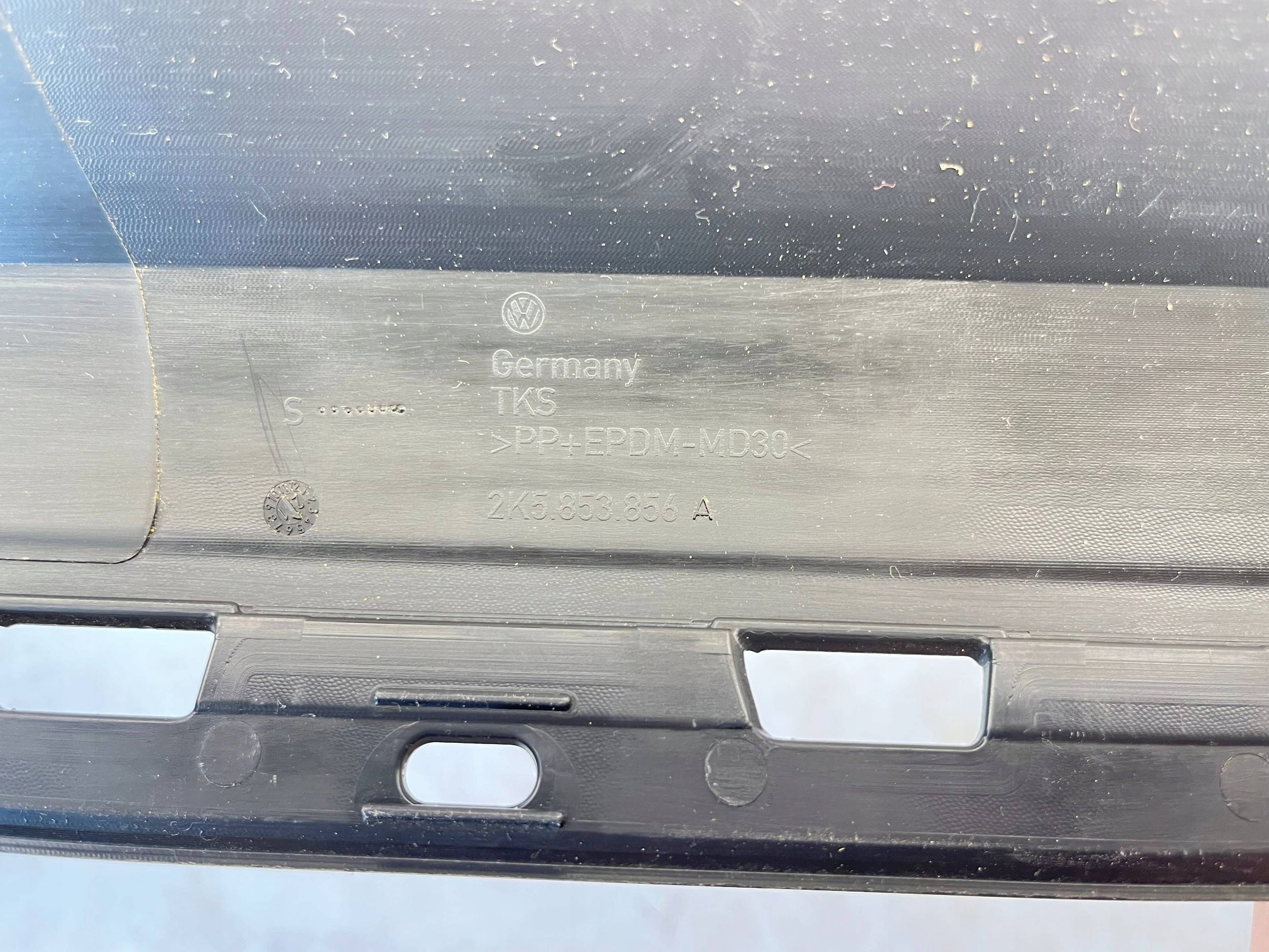 moulding threshold right Volkswagen Caddy III LIFT 2K5853856A