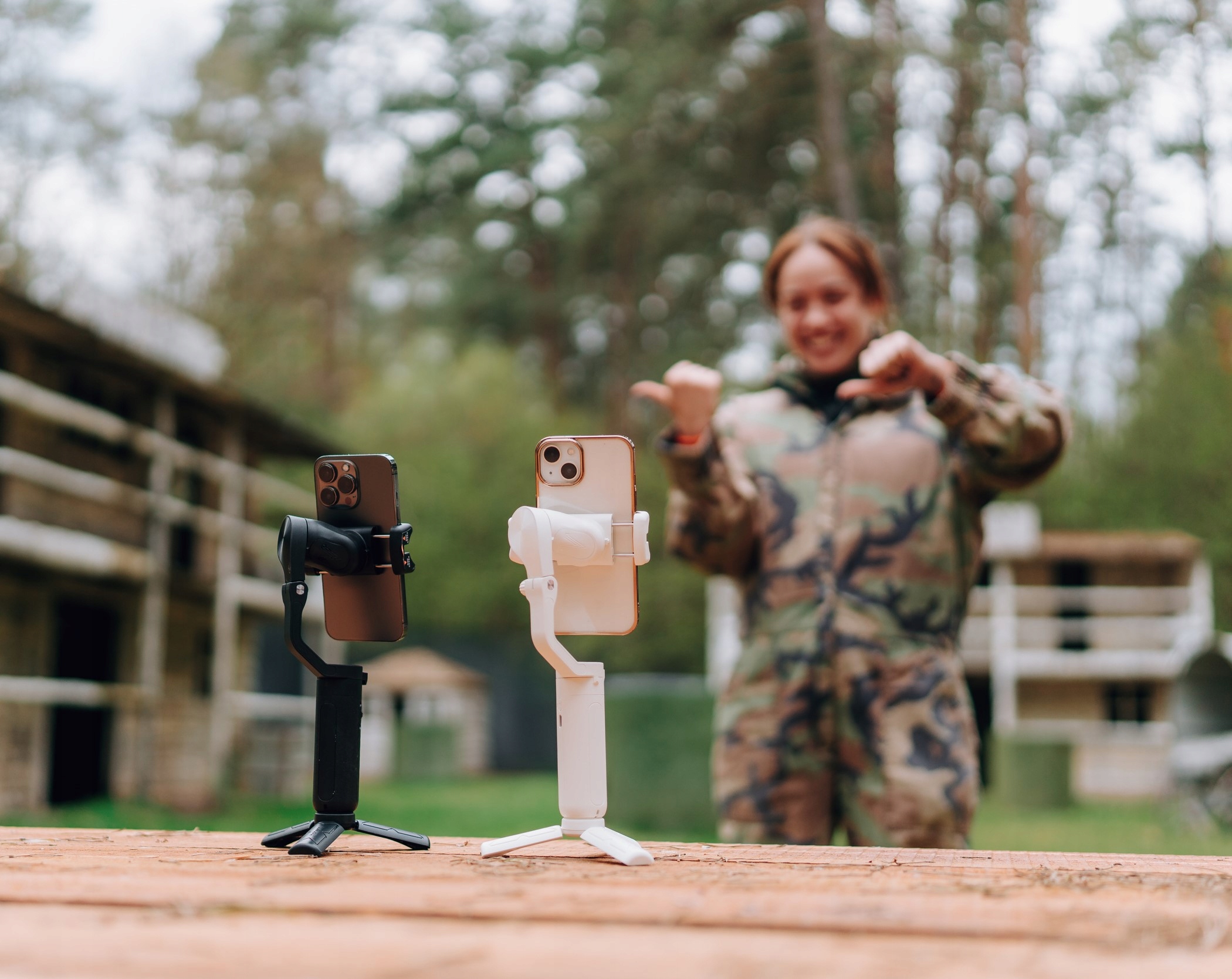 Gimbal do smartfona Hohem iSteady V2s biały lampa Model ISTEADY V2S WHITE