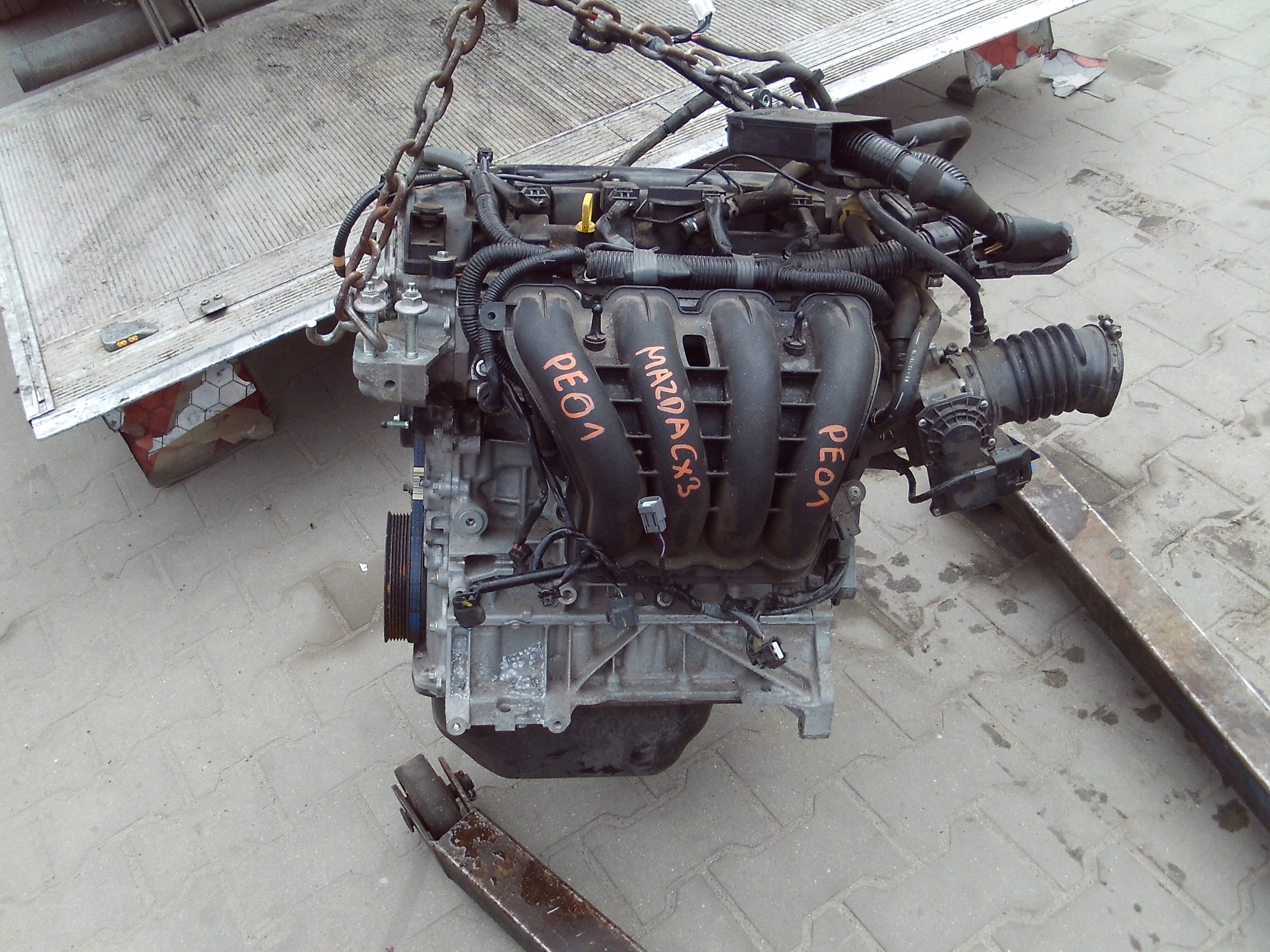 engine complete MAZDA CX3 2,0 B PE01 40 TYSKM