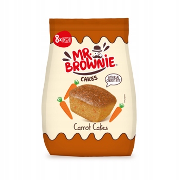Ciastka Babeczki Marchewkowe 12X 200G Mr. Brownie