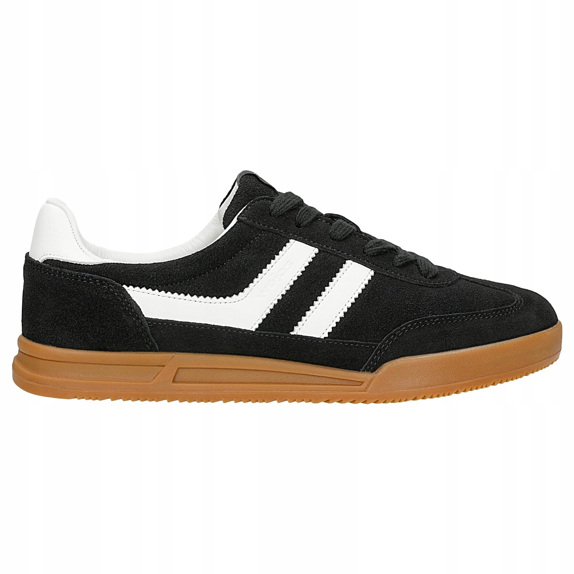 Černé pánské tenisky s kontrastními vložkami, velikost vel.