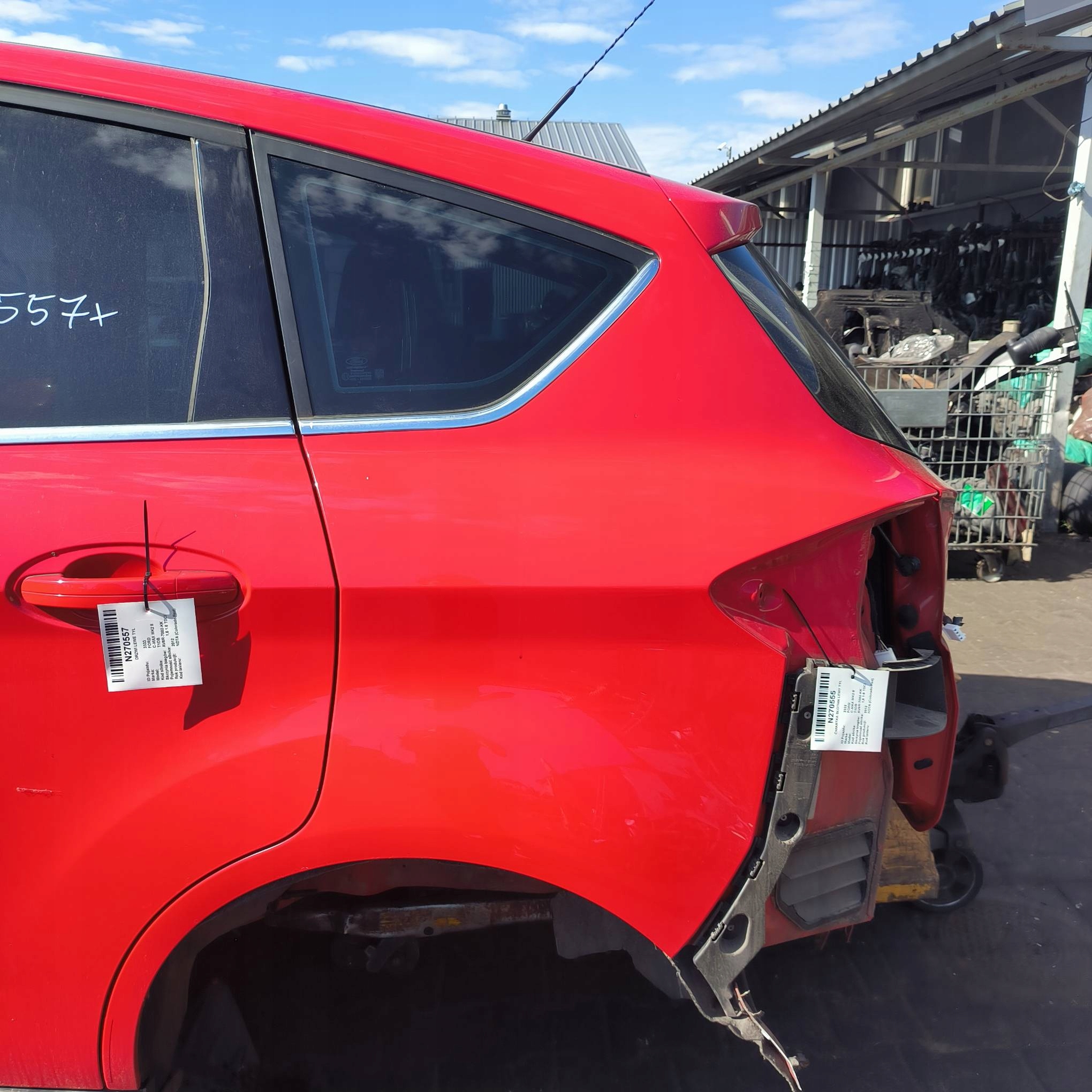 LONGHERONE parafango sinistra posteriore NDTA FORD C-MAX MK2 II