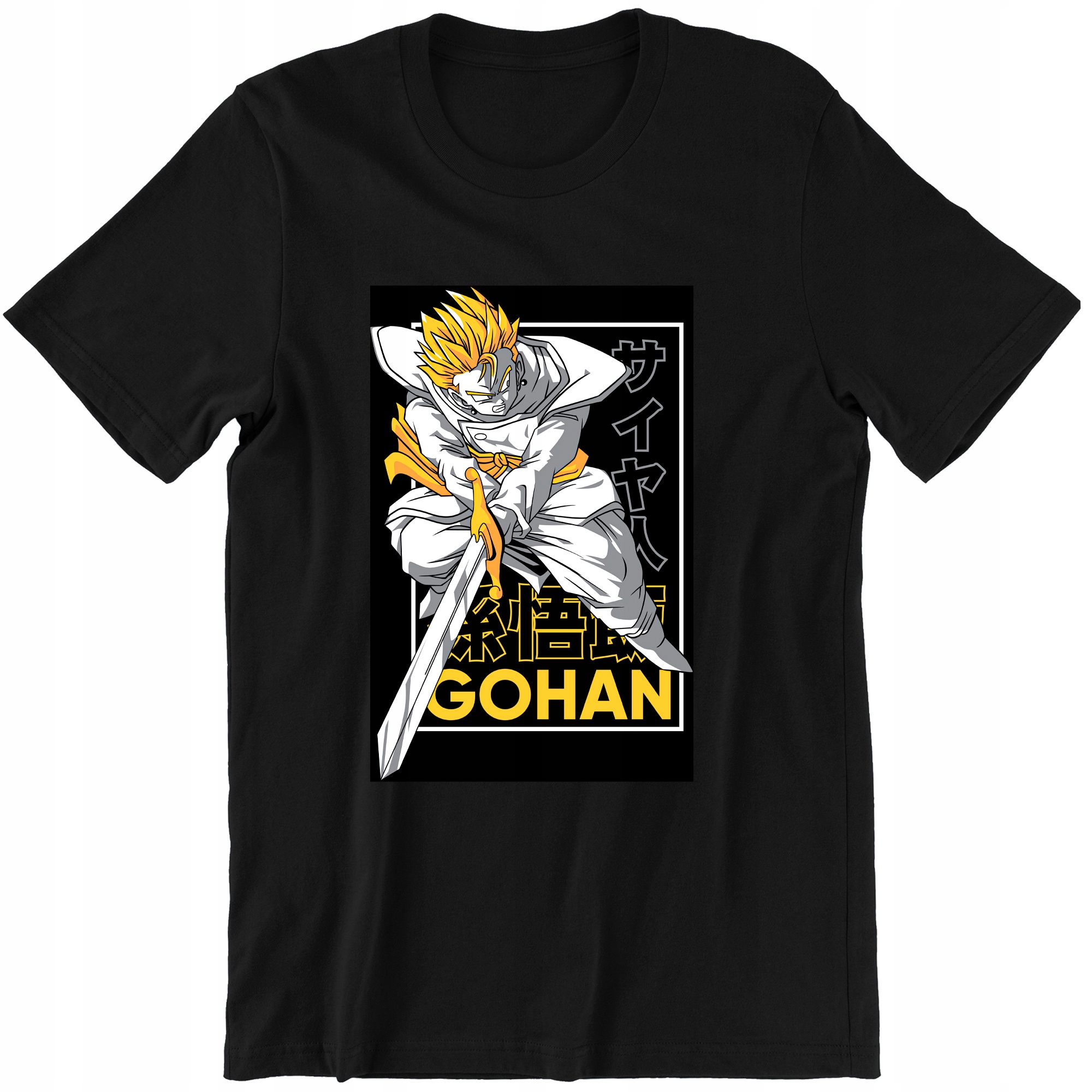 GOHAN MĘSKA KOSZULKA DRAGON BALL • Cena, Opinie • T-shirty