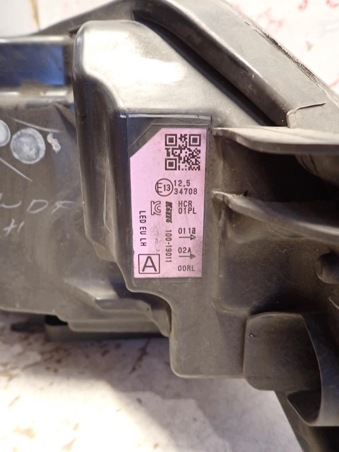 light front front left NISSAN QASHQAI II J11 LIFT 17- FULL LED 100-19011