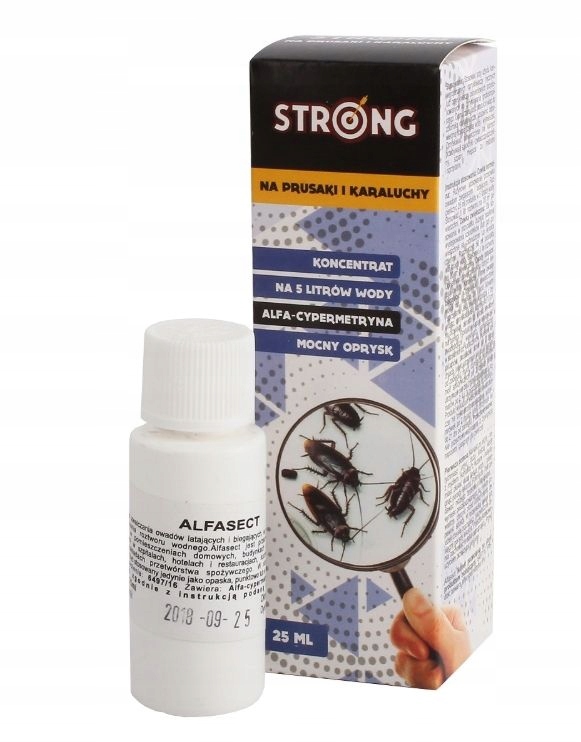 

Strong Na Prusaki I Karaluchy oprysk alfasect 25ml