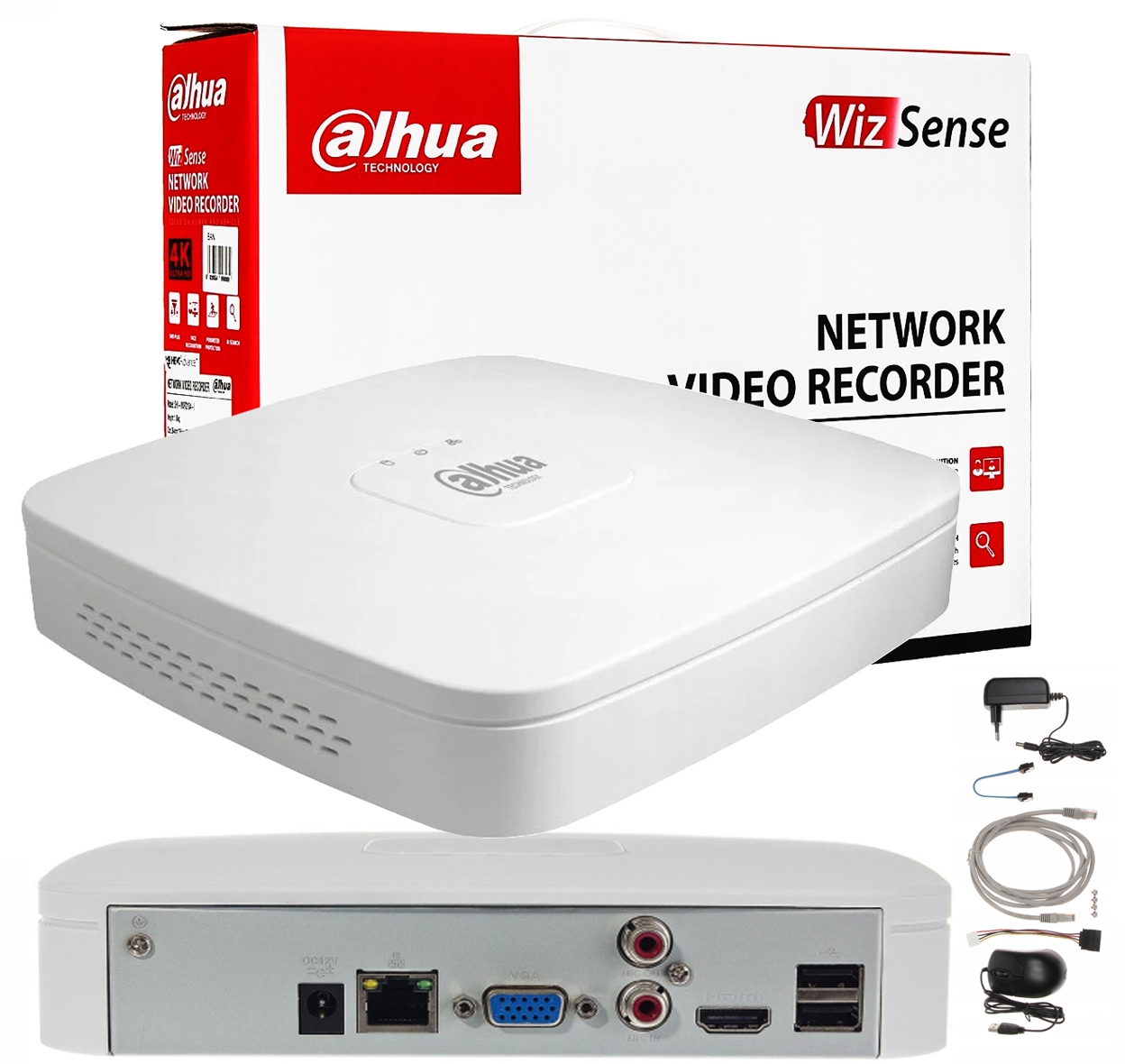 

Rejestrator Ip NVR4108-4KS2/L Dahua 8ch do 8MPX 4K