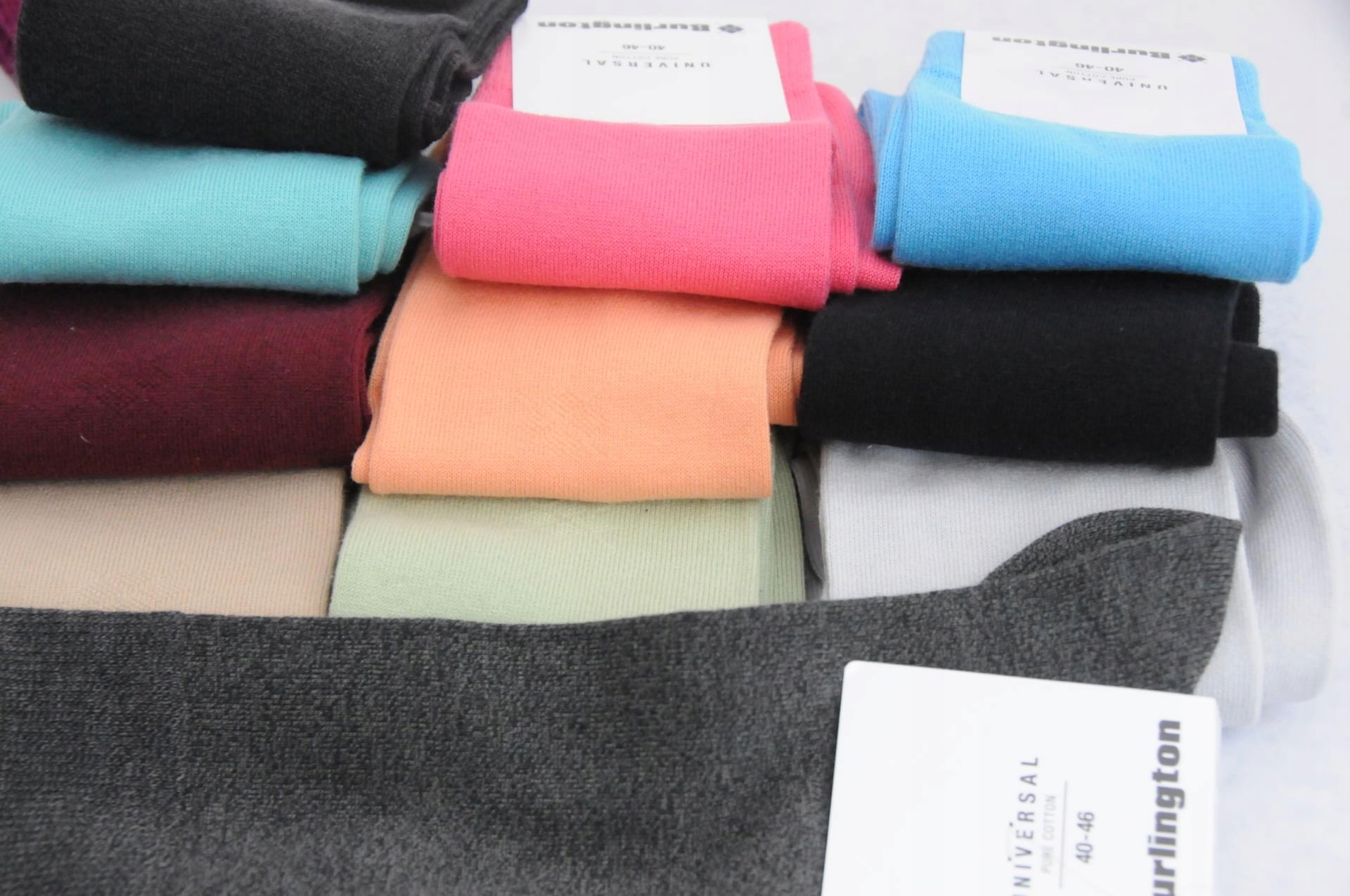 

Skarpety M Burlington Cotton 98% Czarny 40-46 -60%