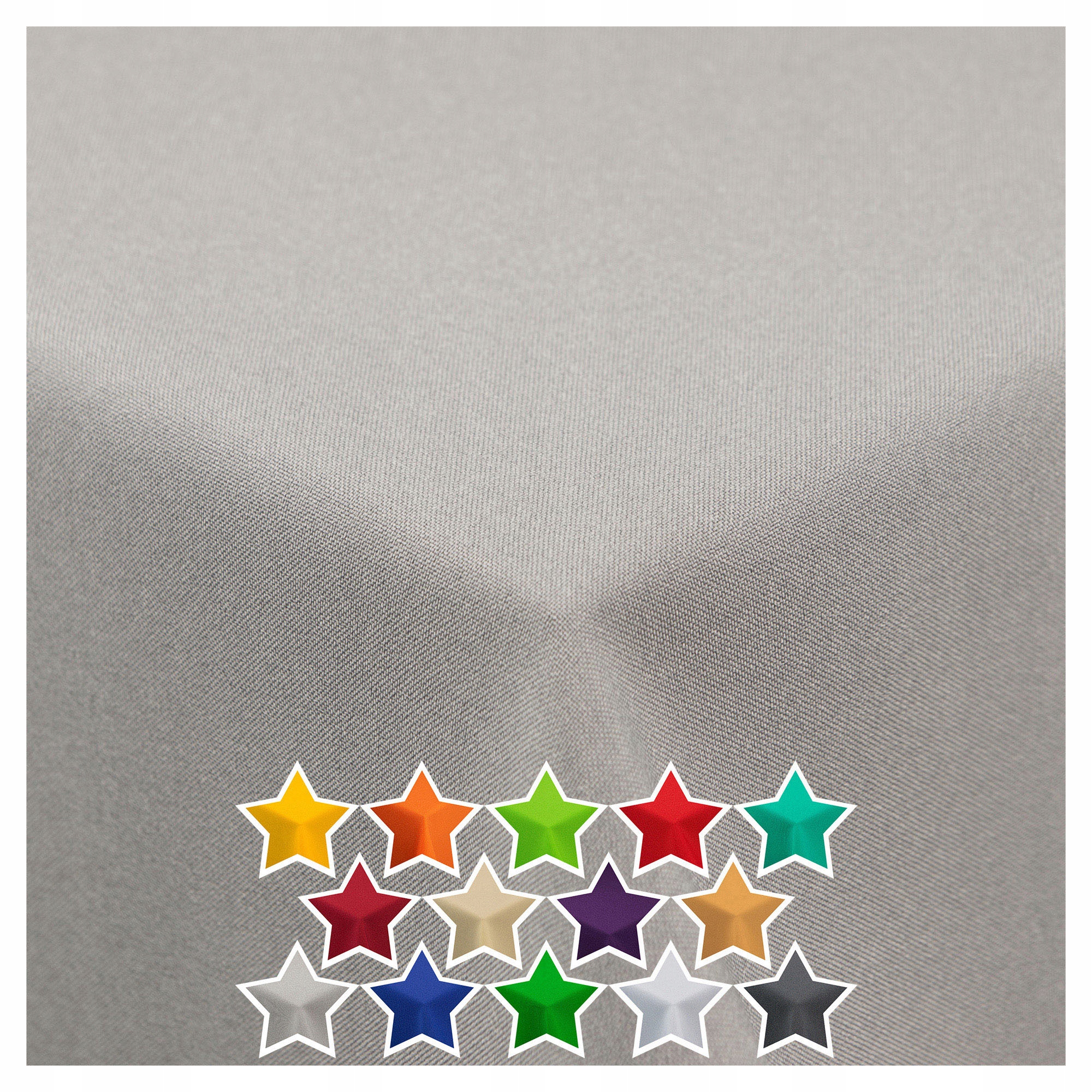 ELEGANCKI GŁADKI PROSTOKĄTNY OBRUS SZARY 120x220