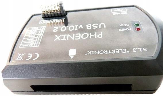 PROGRAMATOR/CZYTNIK PHOENIX V10.0.2 5MHz 7w1 + KABEL Kod producenta Phoenix 10.0.2 + przewód