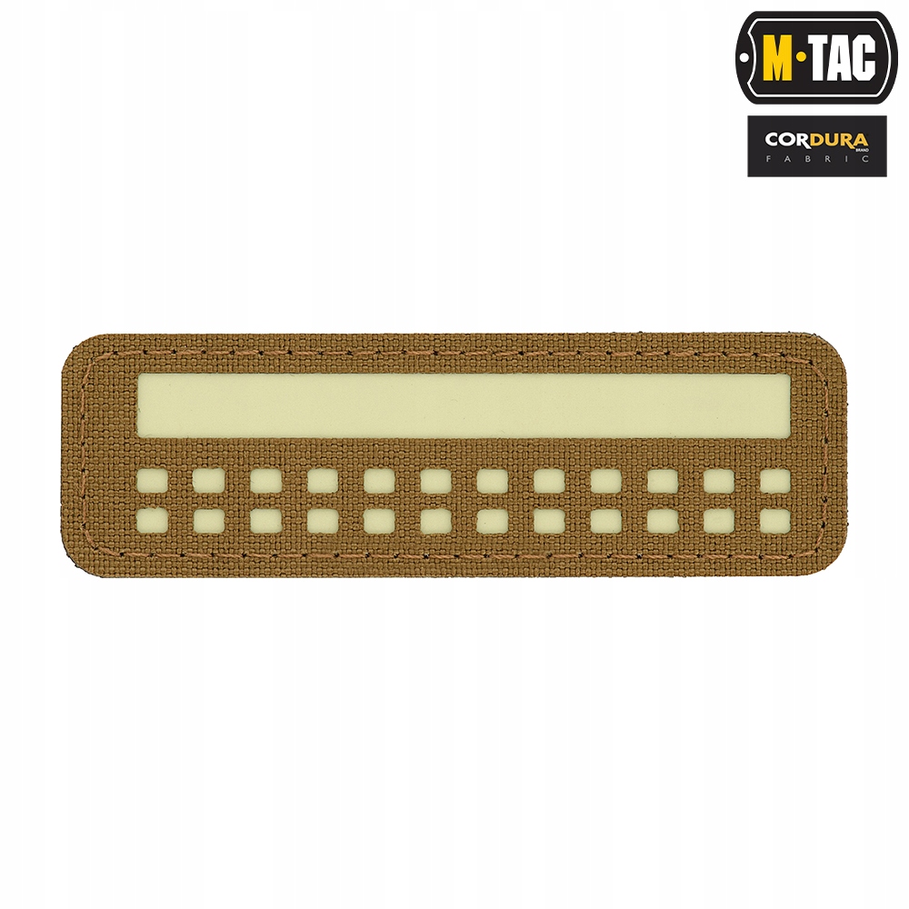 M-Tac Naszywka flaga 25x80 coyote/świecąca