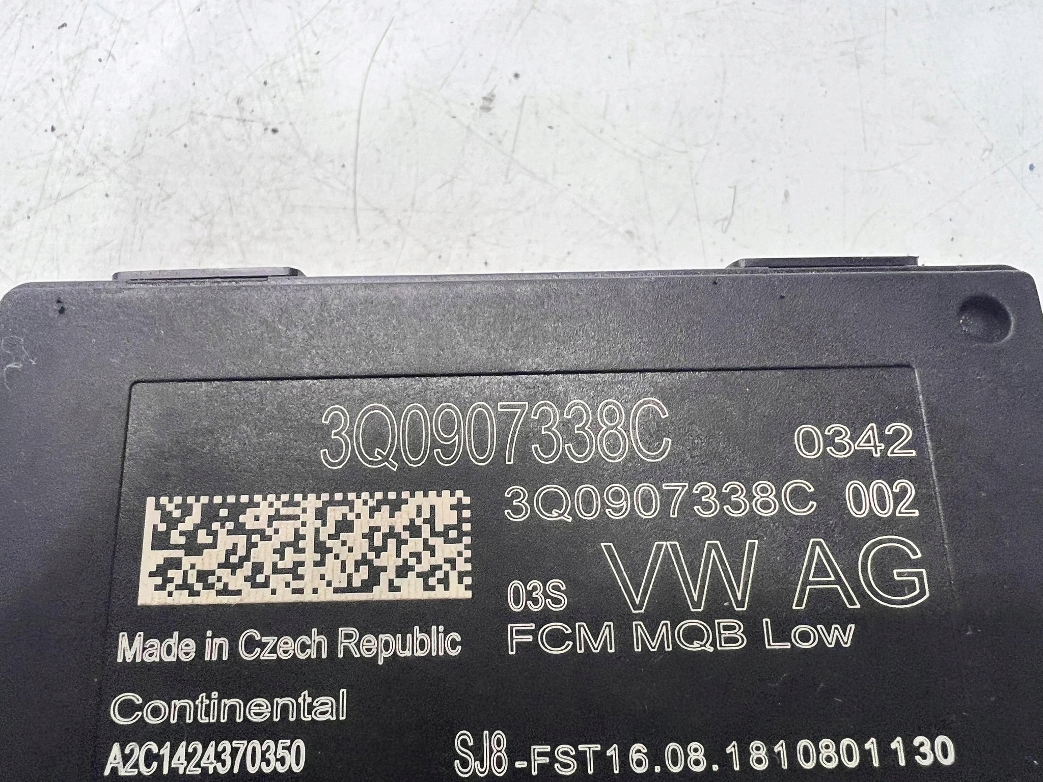 module control unit GATEWAY AUDI VW SKODA SEAT 3Q0907338C