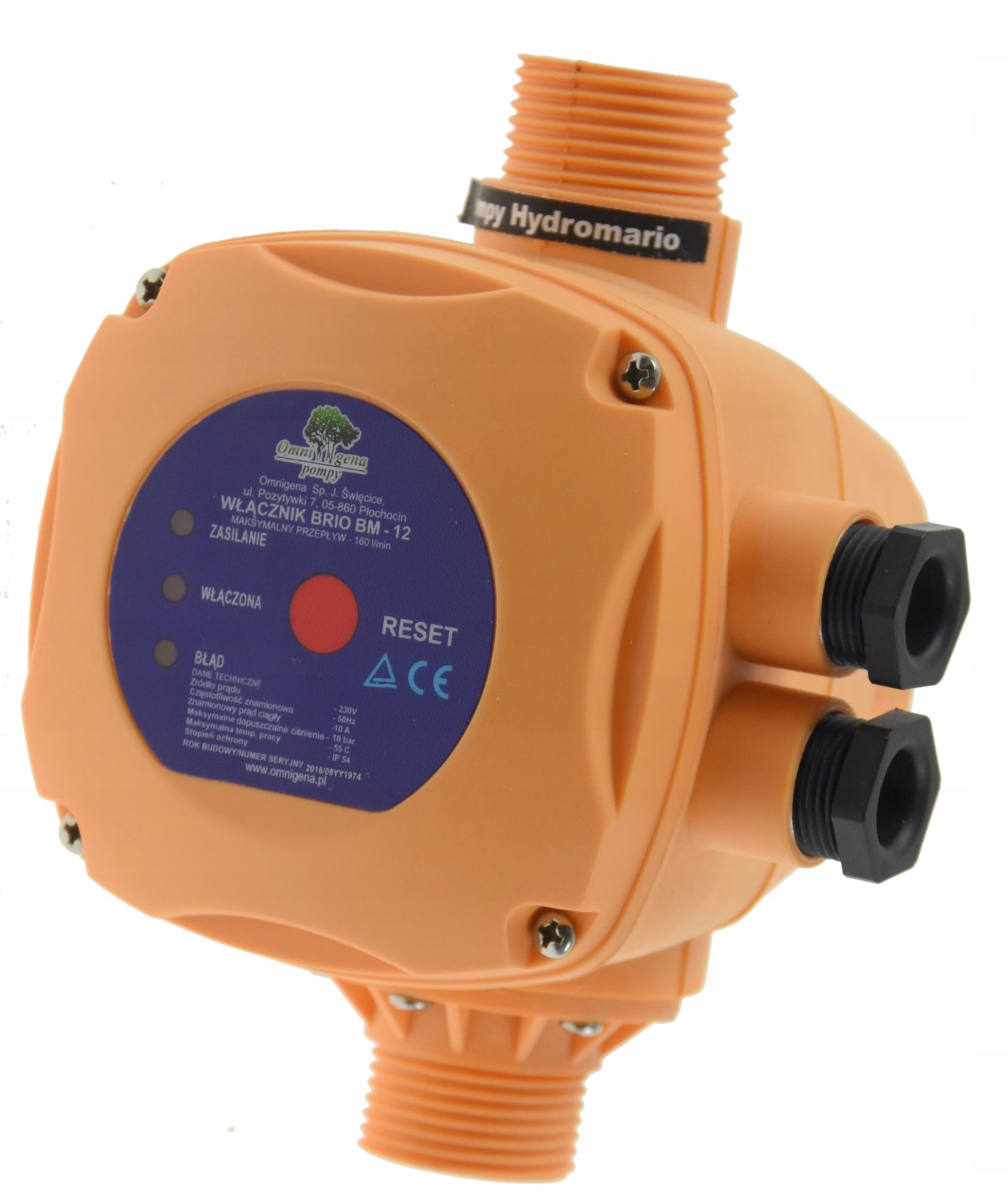 

Brio BM-12 włącznik elektroniczny do pomp Automat