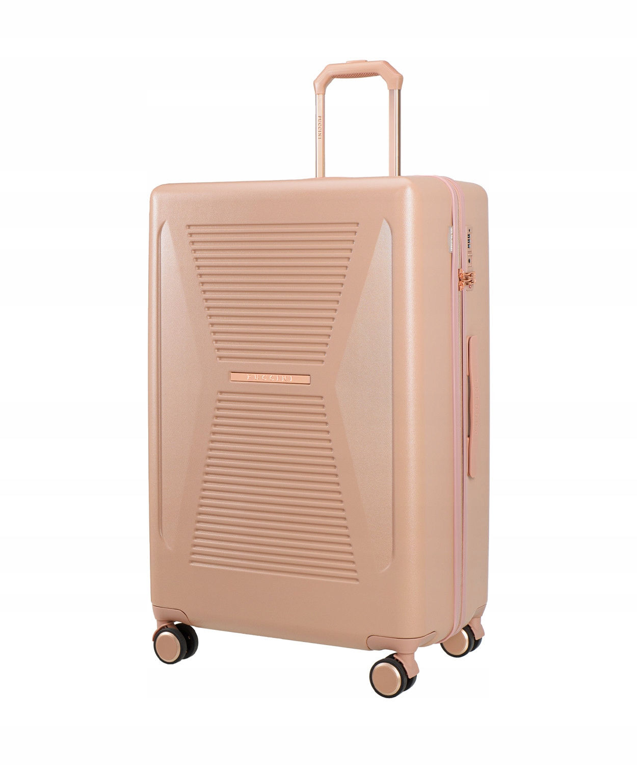 Puccini Walizka twarda duża poliwęglan (polikarbonat) Malibu 85 l