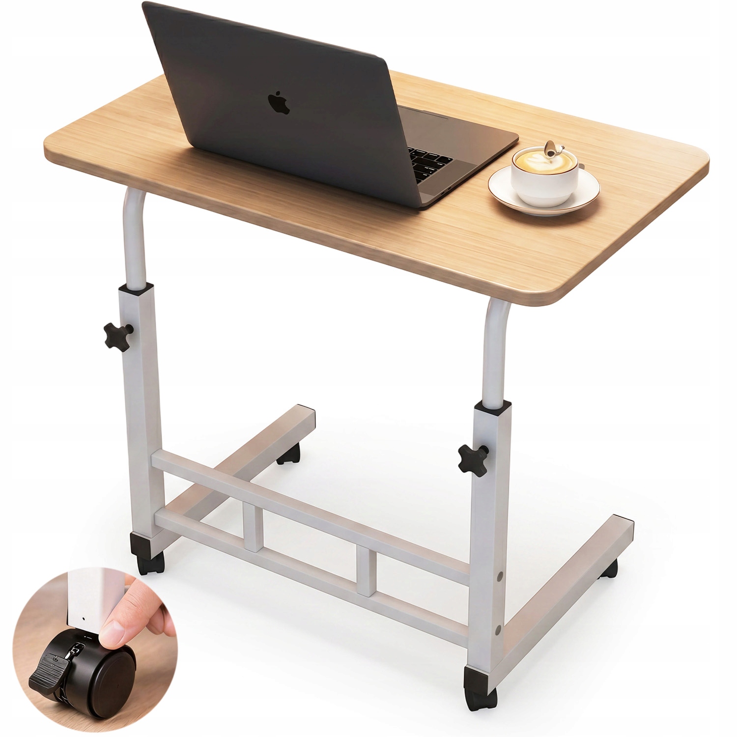 Stolek Pod Notebook, Nastavitelný Podstavec Na Postel, Mobilní Stůl XL Mdf