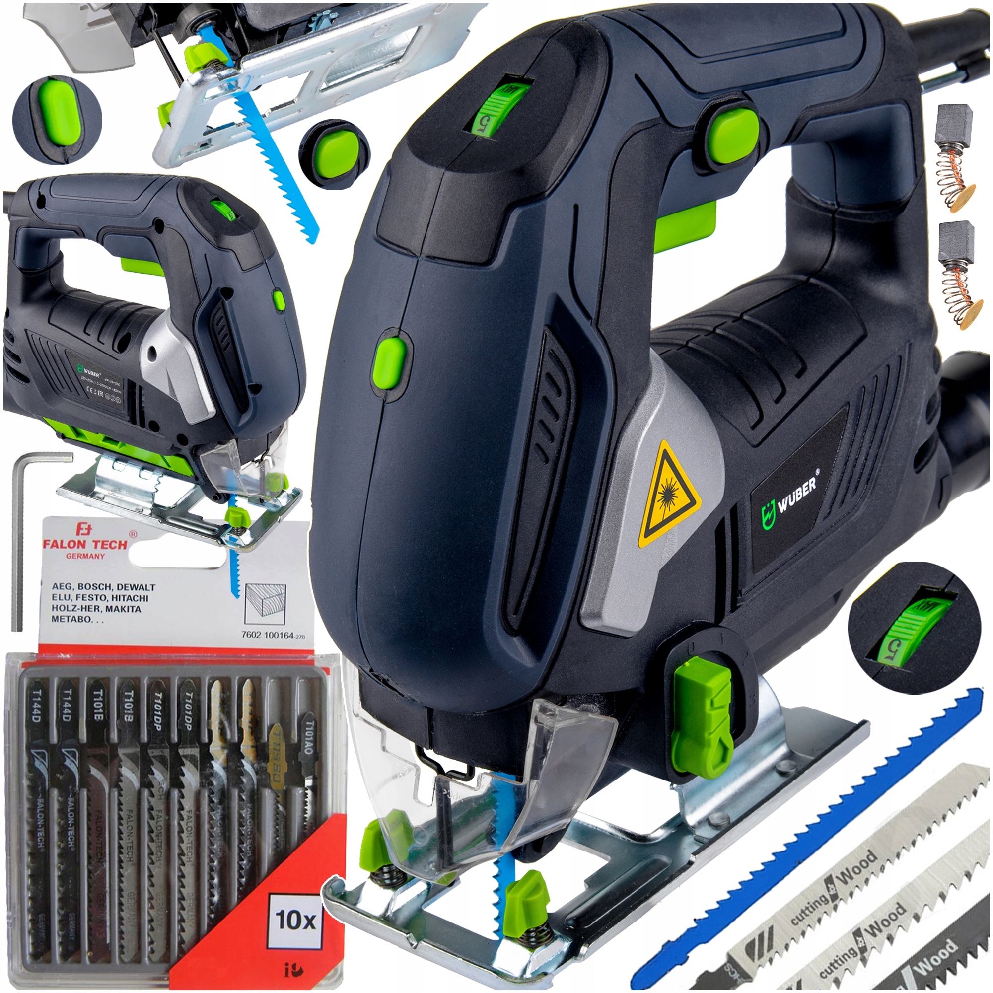 ЛОБЗИК ПИЛА ПО ДЕРЕВУ МЕТАЛЛ ЛАЗЕР+ПИЛЬНЫЙ ДИСК