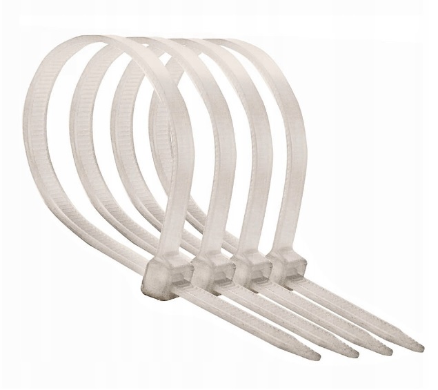 OPASKI ZACISKOWE KABLOWE TRYTKI BIAŁE 150x3,6 Kod producenta 150×3,6