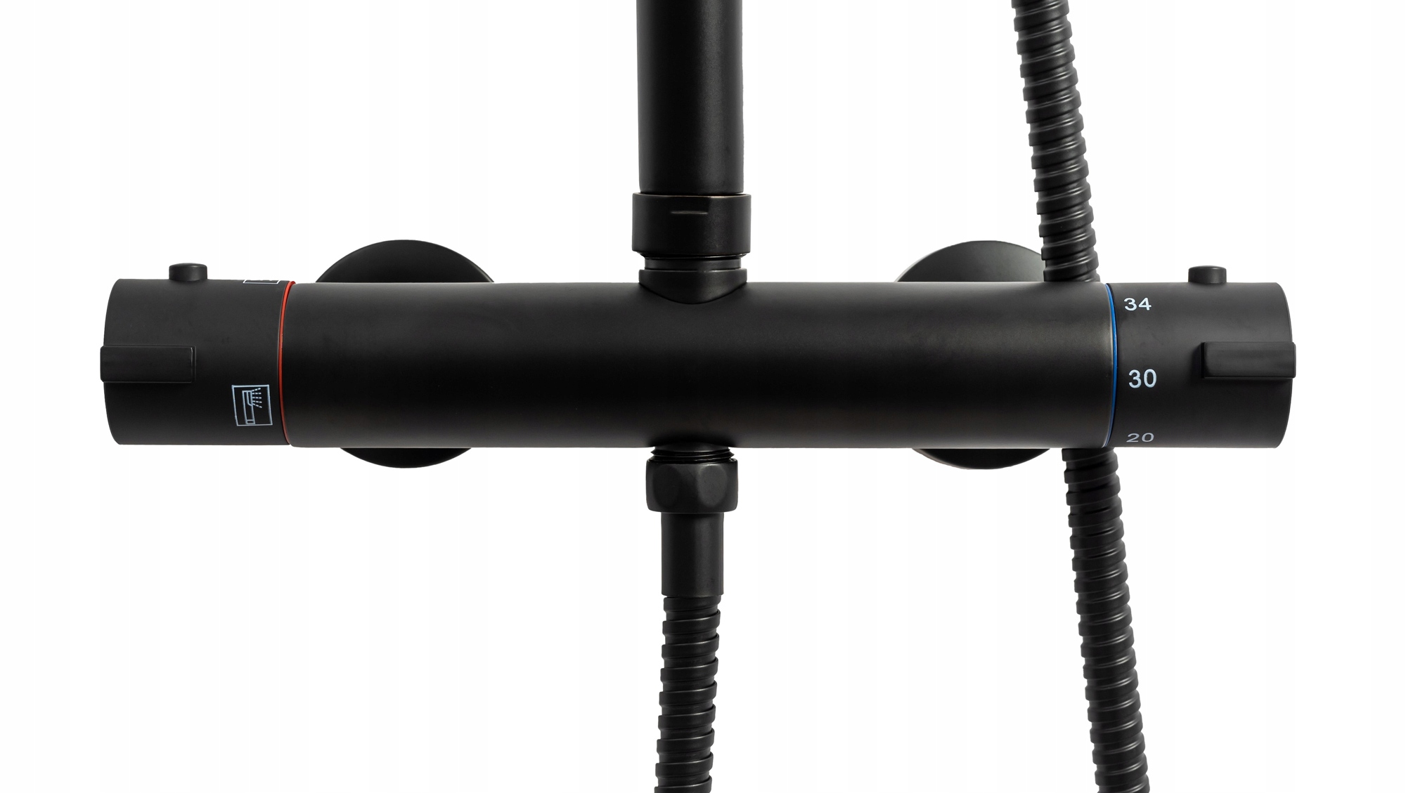 ZESTAW PRYSZNICOWY CALANI DAYTON BLACK TERMOSTAT Marka Calani