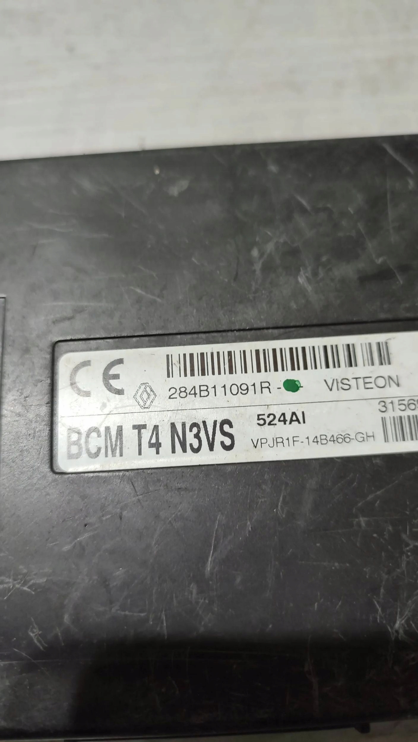 Dacia Duster II 2018 modulo Centralina BCM