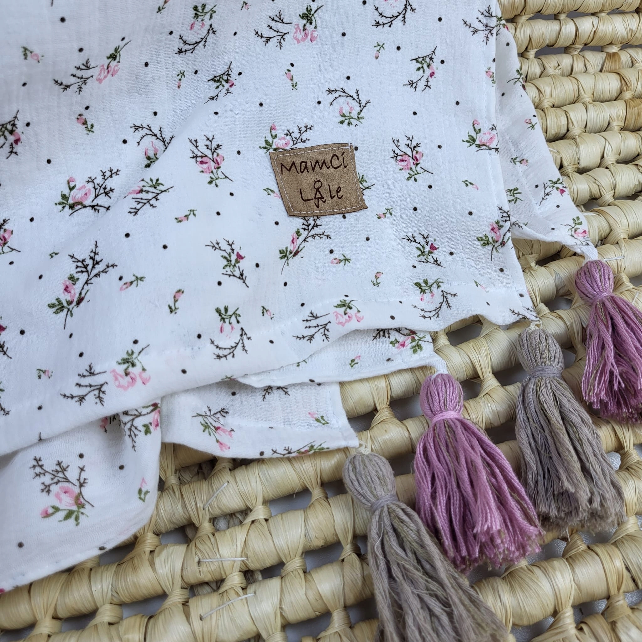 KOCYK OTULACZ 100x70 MUŚLIN MAMCILALE