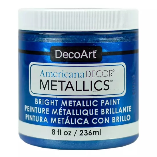 Barva Metalická Americana Decor Metallics Sapphire 236ml