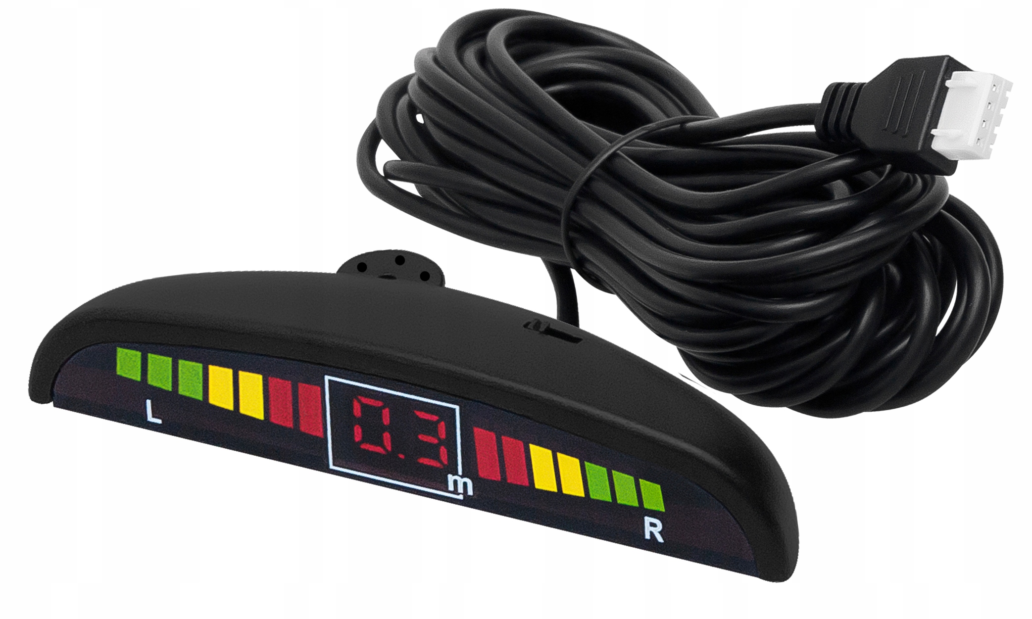 CZUJNIKI PARKOWANIA COFANIA PRZÓD TYŁ ZESTAW PDC 4x SENSOR WYŚWIETLACZ LCD Numer katalogowy producenta 26-325#