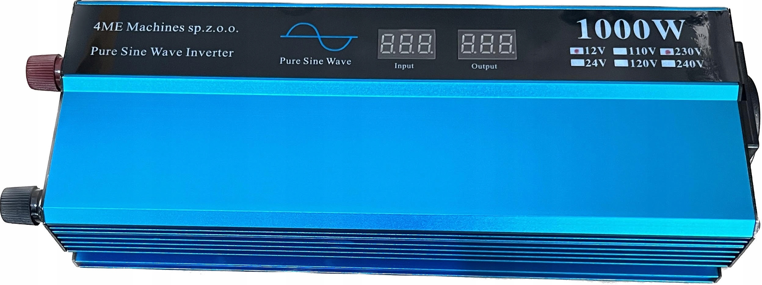 Przetwornica 1000W/2000W 12V 230V CZYSTY SINUS PL