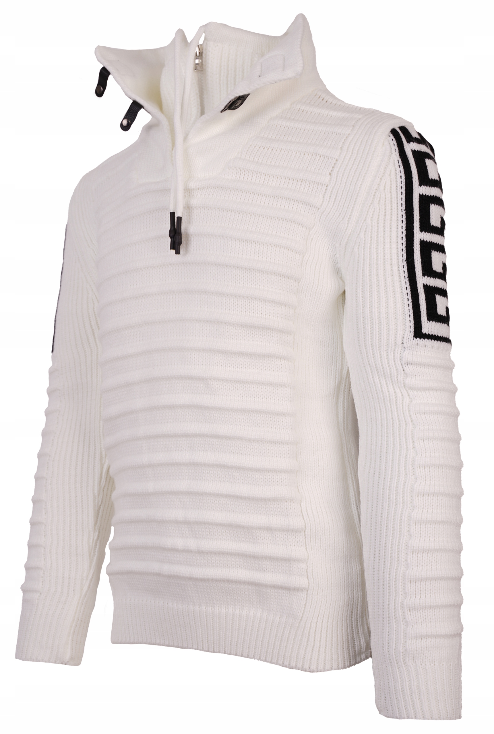 SWETER MĘSKI WEŁNIANY GRUBY CIEPŁY GOLF STÓJKA 3XL Rozmiar 3XL