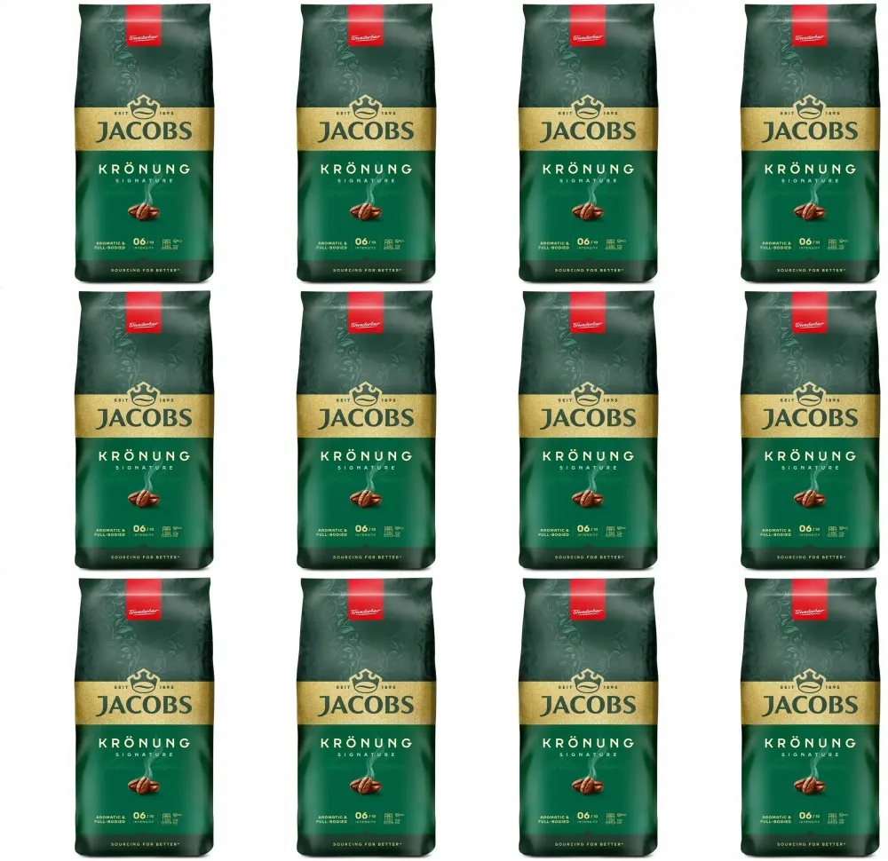 Kawa ziarnista Jacobs Kronung 500g x12
