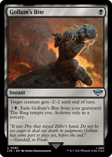 Gollum's Bite