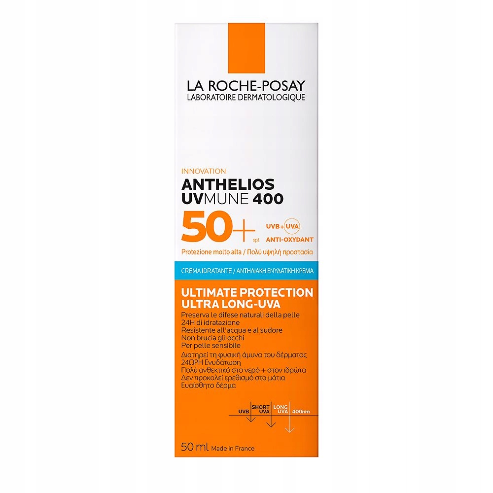 La Roche Posay Anthelios Uvmune 400 krem nawilżający SPF50+ 50ml