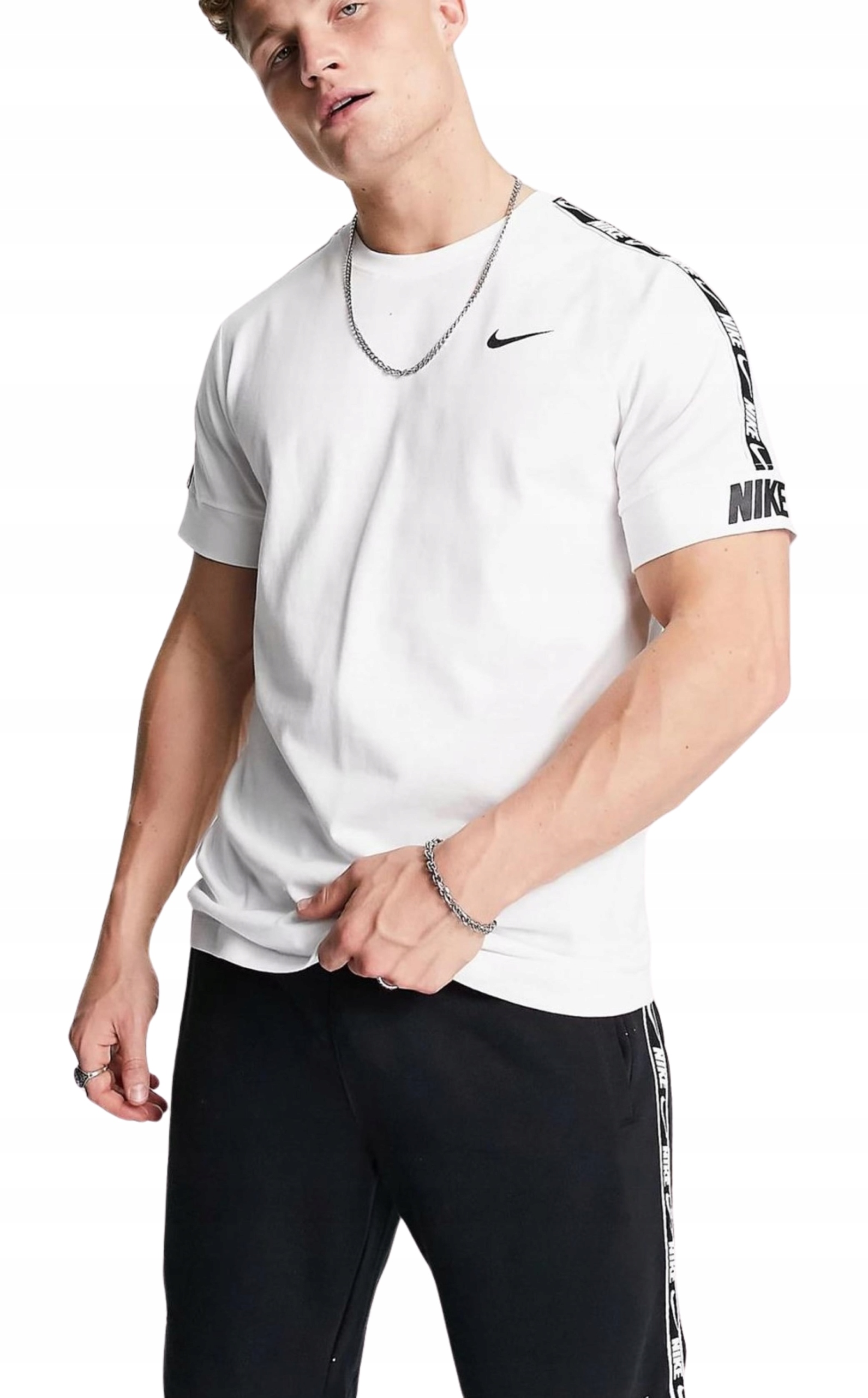 T-shirt męski okrągły dekolt Nike rozmiar M