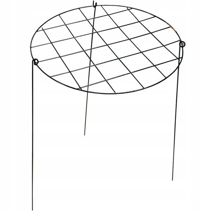 PODPORA DO ROŚLIN KWIATÓW PRZERASTANIA METALOWA ZIELONA NA KWIATY = 60x40cm
