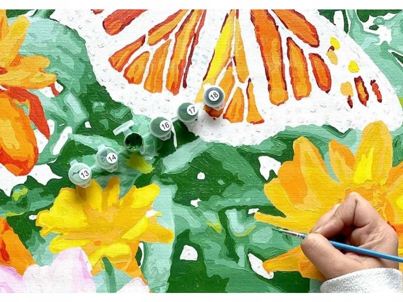 OBRAZ MALOWANIE PO NUMERACH RAMA 40x50cm BALETNICA Rodzaj malowanki