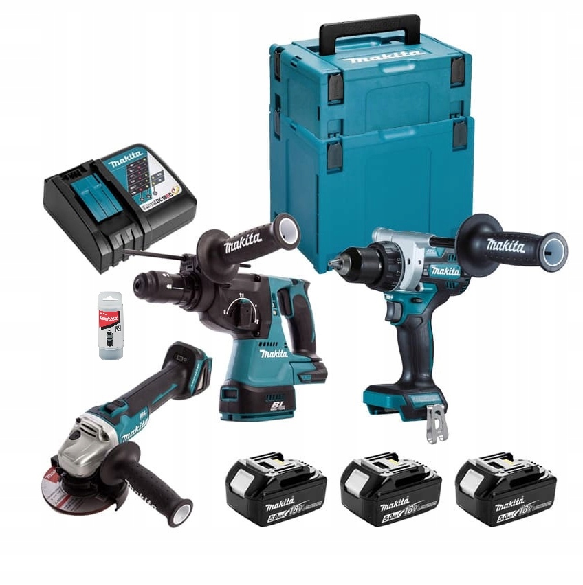 Zestaw elektronarzędzi Makita DLX3157TJ