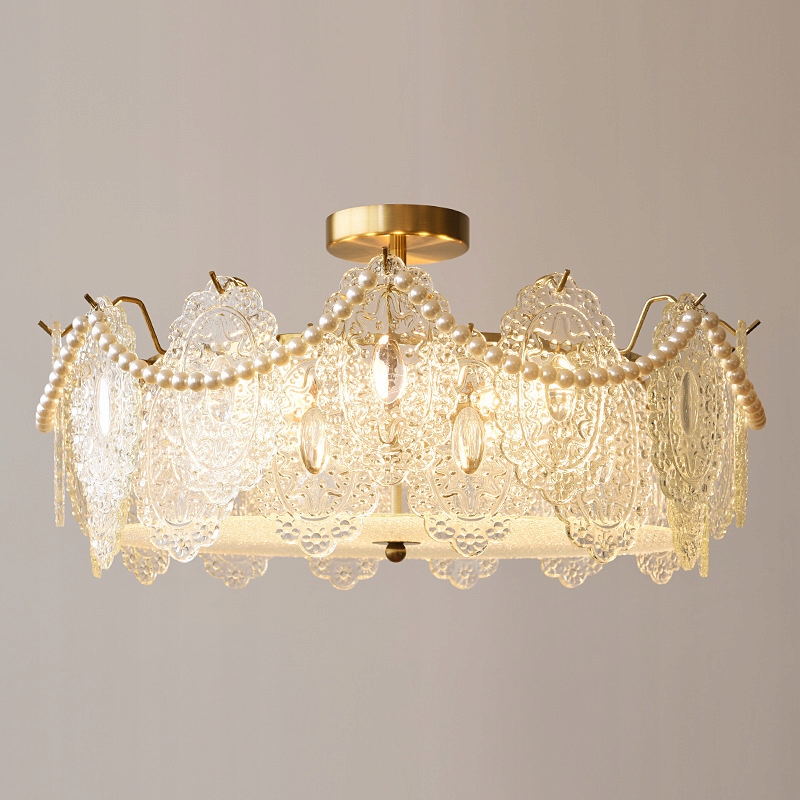 Stropná lampa Wilena JY8025-50, 6xE14, priemer 50 cm