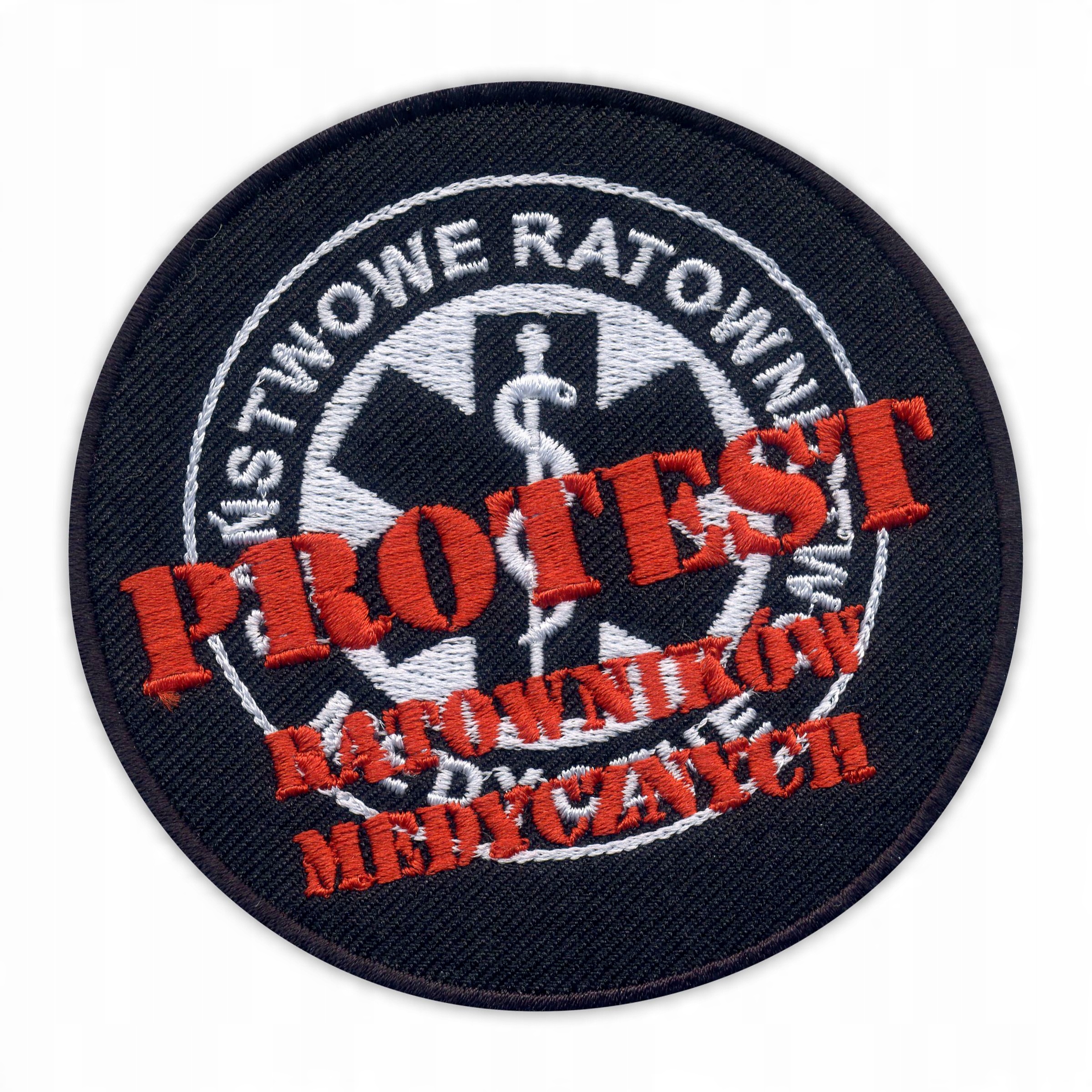 

Naszywka Protest Ratowników Medycznych Haft