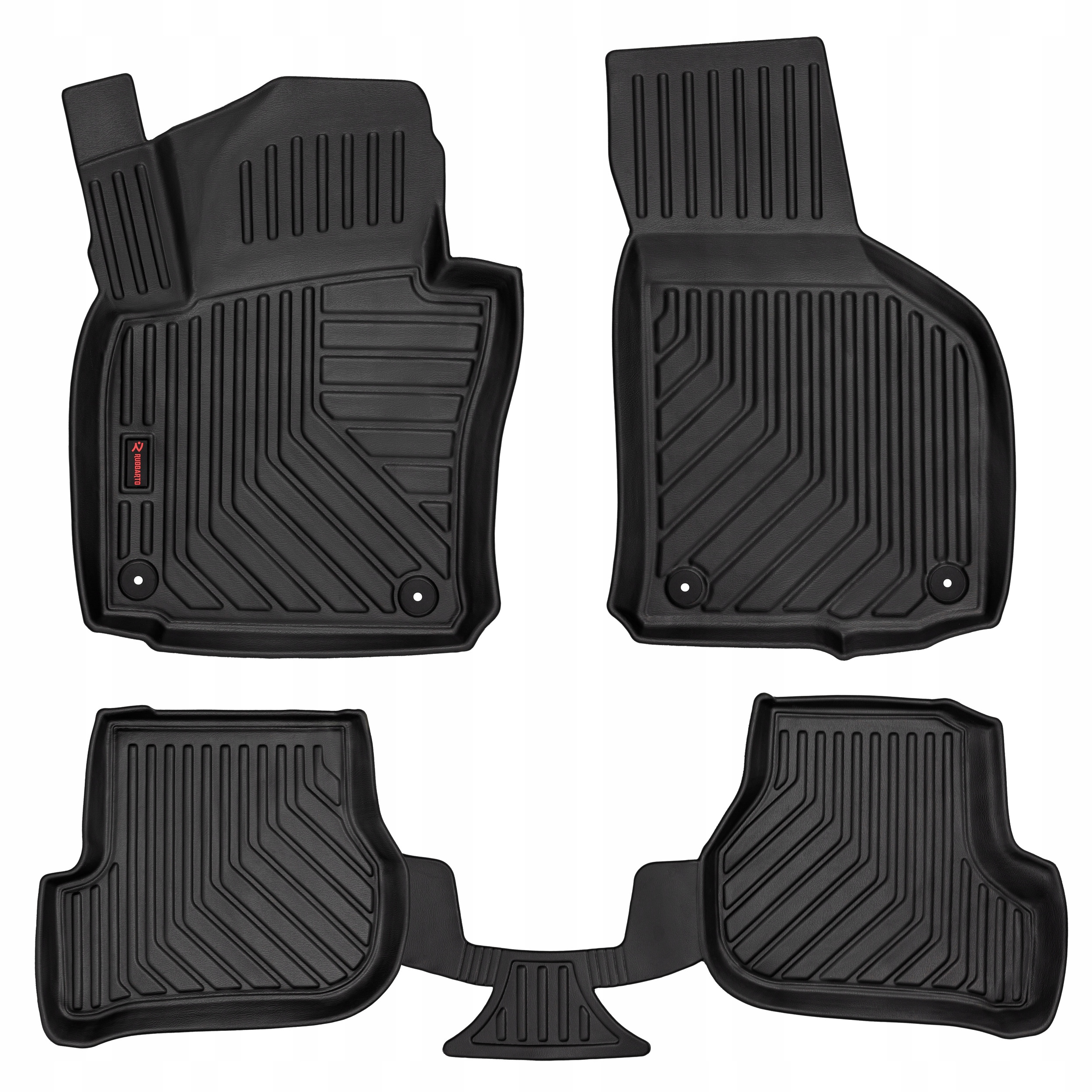 3D gumové autokoberce pre: Volkswagen Jetta V sedan, variant, kombi