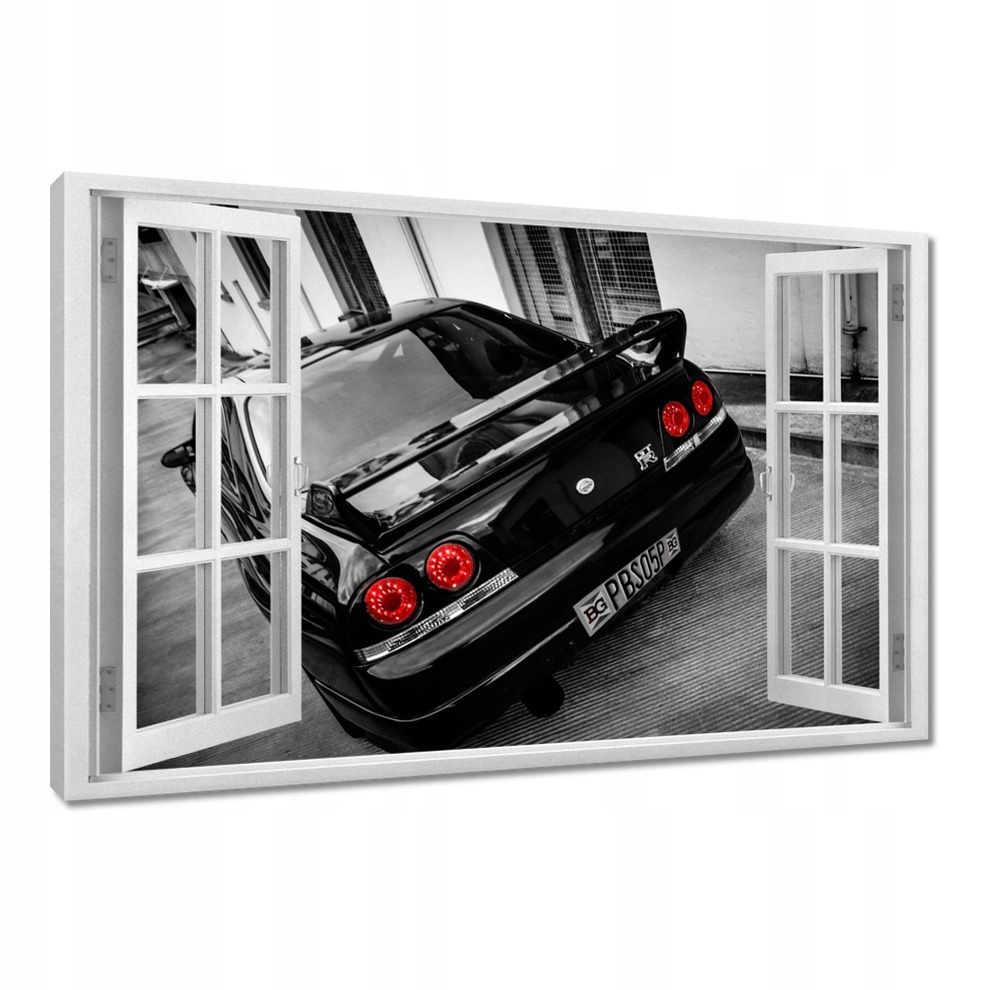 

Obrazy 120x80 Tył Nissana Gtr