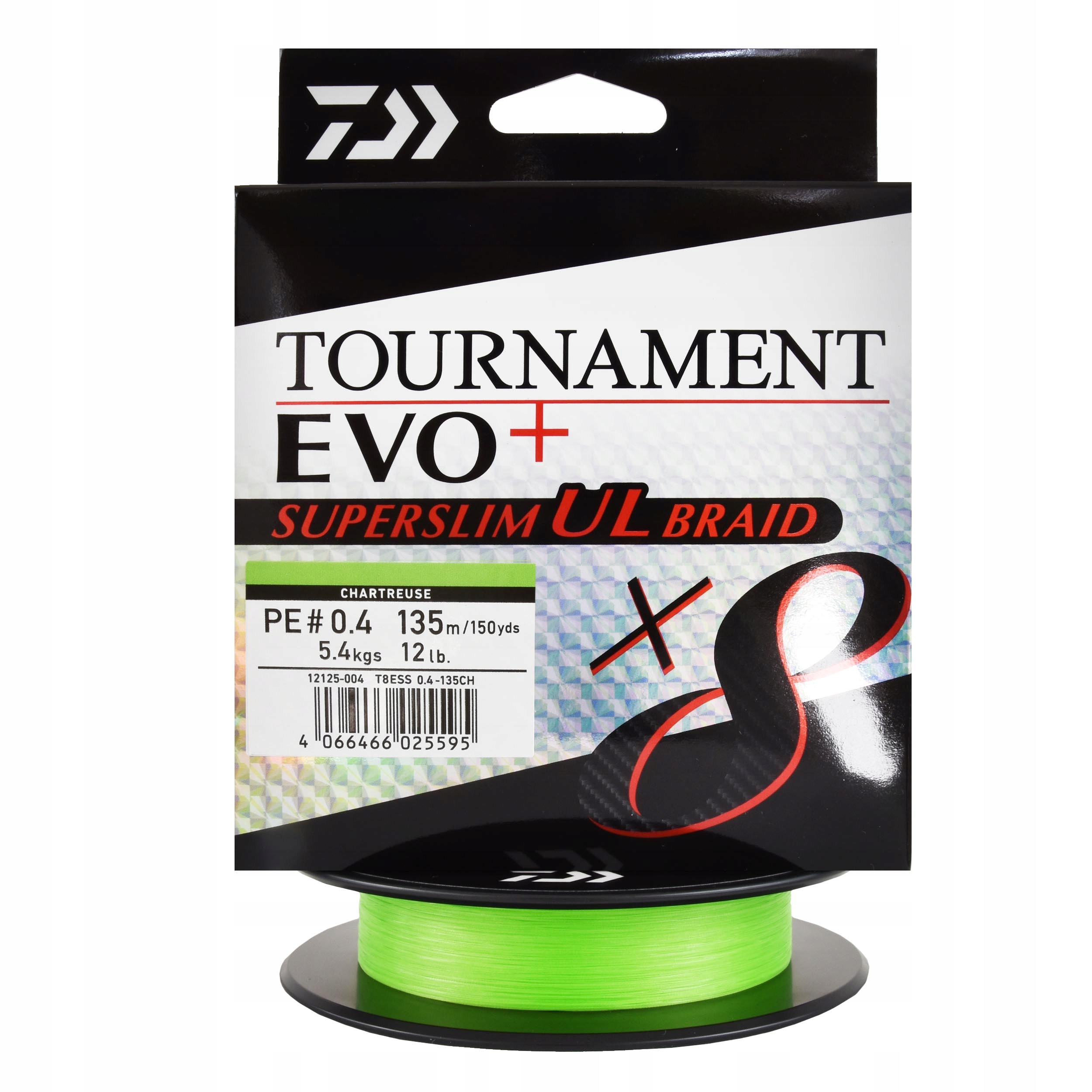 Japońska plecionka 8-splotowa Daiwa Tournament X8 5.40kg 135m 1szt.